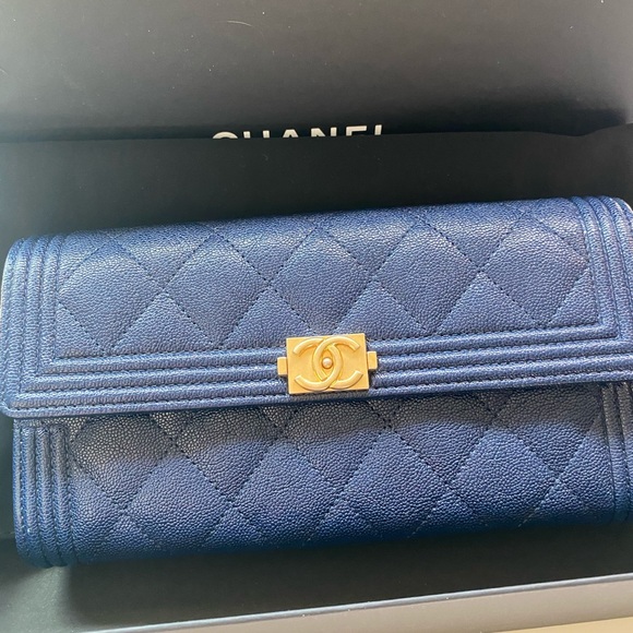 CHANEL Handbags - Chanel Long Flap Wallet